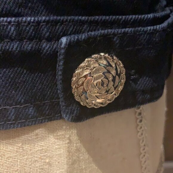 Vintage Bianca Maria Castelli dark wash denim jacket - Picture 8 of 13